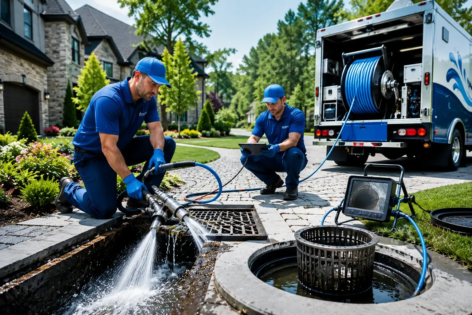 Local outdoor drain cleaning professionals in Walters, OK
